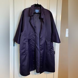 Vera Wang, eggplant color, 3/4 length sleeves